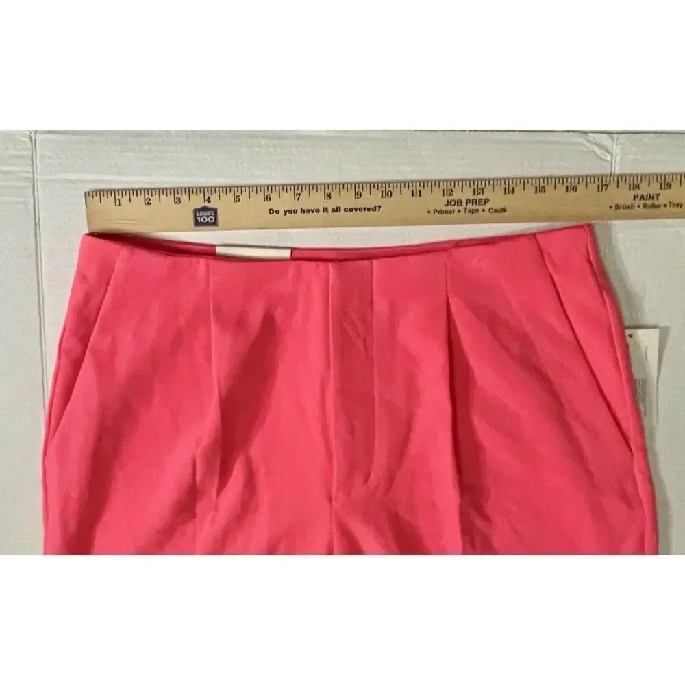 A New Day Women's Highest Rise Stretch Slim Hip & Thigh Pants Size 12 Pink - Picture 3 of 9